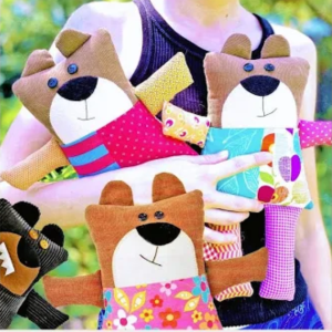 BEST FRIEND BEARS SOFTIE pattern
