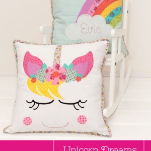 UNICORN DREAMS cushion pattern
