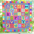 SCRAPPY ALPHABET QUILT by THE RED BOOT QUILT COMPANY