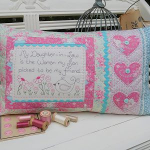 DAUGHTER-IN-LAW CUSHION by THE RIVENDALE COLLECTION