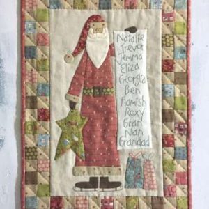 SANTAโS CHECKLIST by BIRDHOUSE DESIGNS