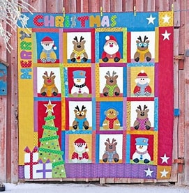 SANTA’S HOUSE by THE RED BOOT QUILT COMPANY
