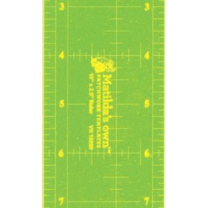 2.5 inch x 10 inch RULER for precuts