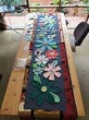 FLEURS BED/TABLE RUNNER PATTERN & TEMPLATE by FREE BIRD QUILTING