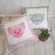 HUG A PUG CUSHION by LILABELLE LANE CREATIONS