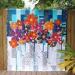 Variation #221603 of INDAH TEMPLATE AND PATTERN SET by FREE BIRD QUILTING DESIGNS