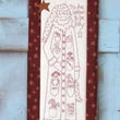 Jolly Santa Preprinted Stitchery