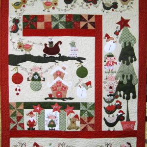 Mistletoe Christmas Quilt Pattern – Fig ‘n’ Berry Creations