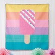 RAINBOW POPSICLE QUILT by TIED WITH A RIBBON