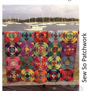 PERFECT PINEAPPLES Fold and Sew Throw Rug pattern