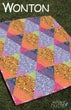 WONTON QUILT PATTERN For Hex N More ruler