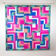 LOG CABIN TOSS QUILT PATTERN – TIED WITH A RIBBON