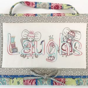 MICE LAUGHS SATCHEL pattern and pre print