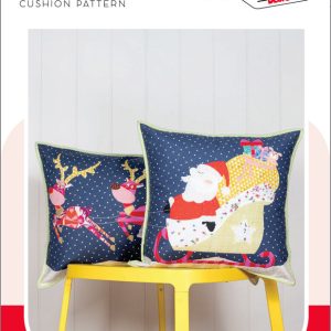 SANTA DASH applique cushion pattern suitable for Pick and Mix