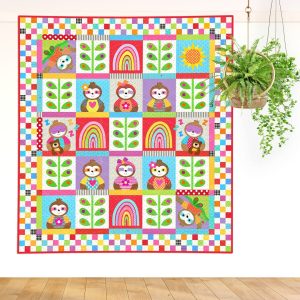 SLEEPY SLOTHS by The Red Boot Quilt Company