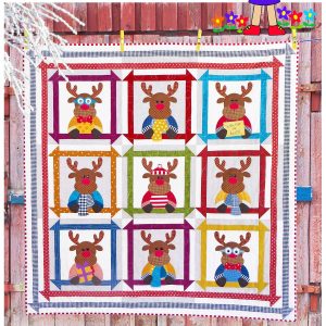 REINDEER GAMES by The Red Boot Quilt Company