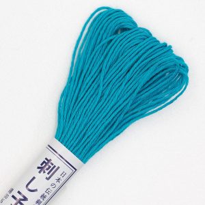 Sashiko Thread #17 20m Electric Blue