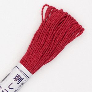 Sashiko Thread #12 20m or 100m Red