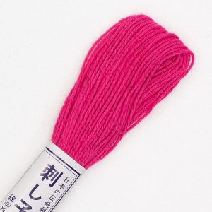 Sashiko Thread #21 20m Bright Pink