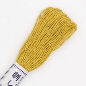 Sashiko Thread #5 20m Mustard