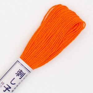 Sashiko Thread #22 20m Bright Orange