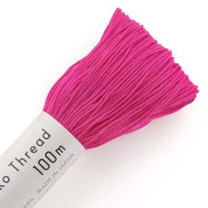 Sashiko Thread #121 100m Hot Pink
