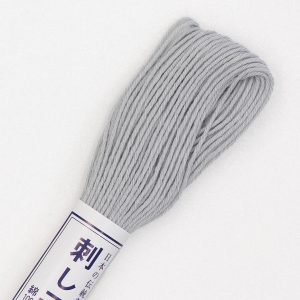 Sashiko Thread #113 20m or 100m Silver