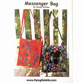 MESSENGER BAG PATTERN by WENDY WILLIAMS