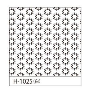 SASHIKO PANEL Star Candy White H-1025