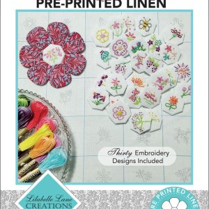 Fields of Blooms Pre Printed Linen